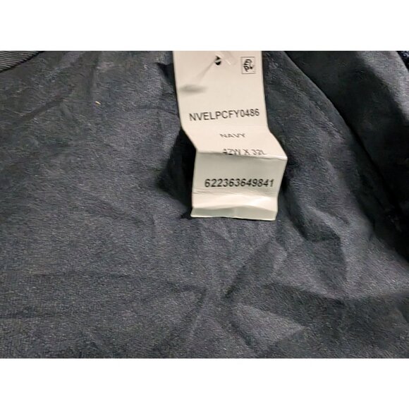 Lauren Ralph Lauren Mens Navy Dress Pants 42W X 32L Flat Front - Picture 5 of 8